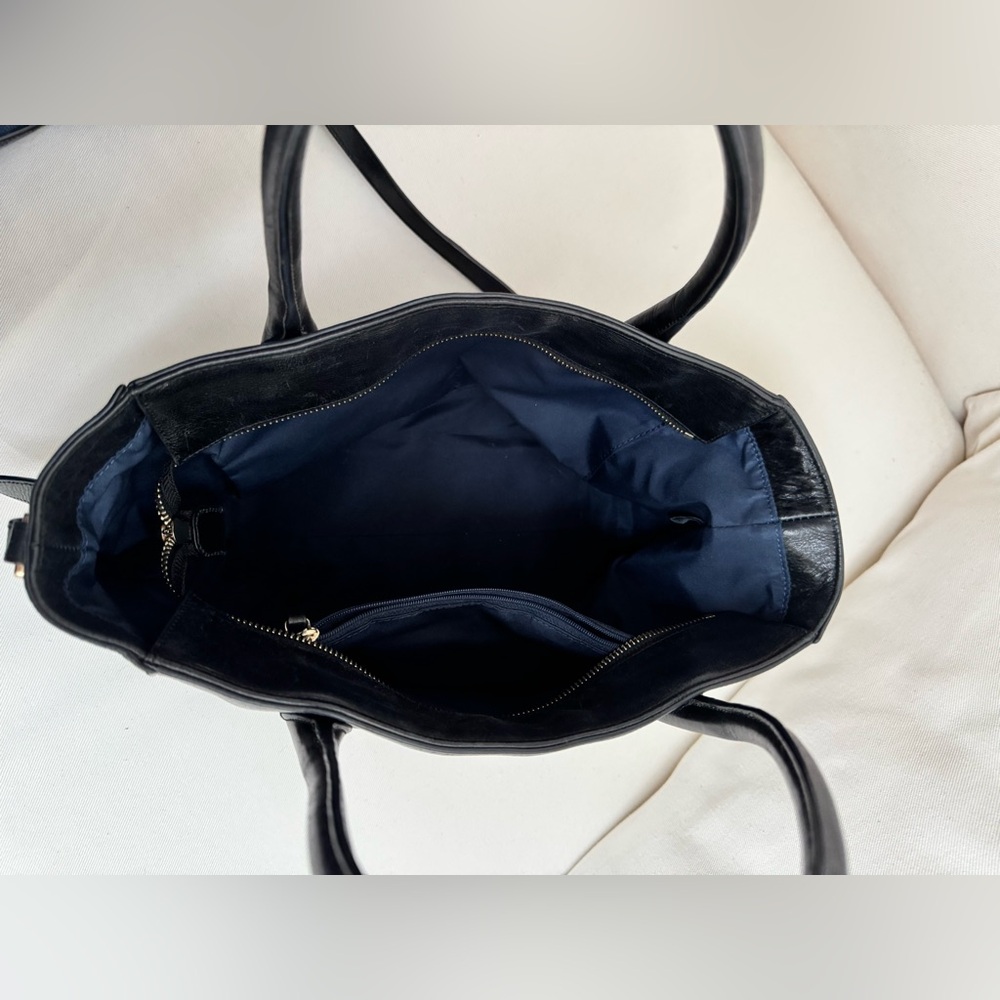 Cole Haan Rectangular Black Tote - image 2